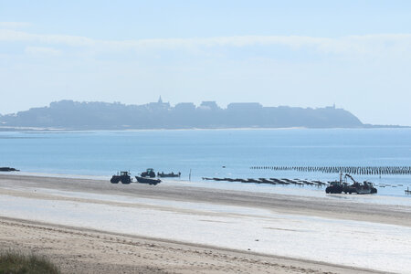 2023 09 14 De Montmartin-sur-Mer à Coudeville-sur-Mer, IMG_5610 Granville vue depuis la plage de Coudeville-sur-Mer