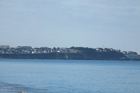 2023 09 15 De Coudeville-sur-Mer à Granville, IMG_5619 Donville-les-Bains, Granville et le cap Lihou depuis Coudeville (pano 5616-5623)